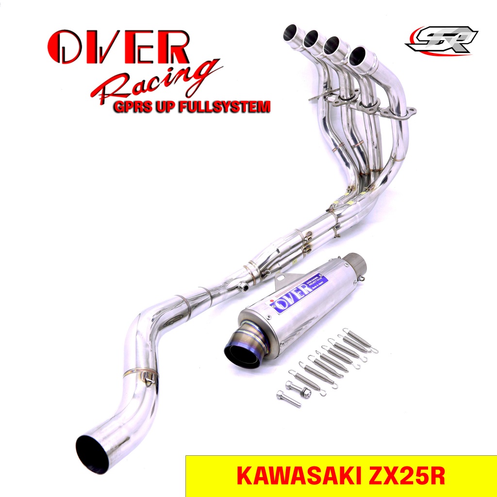 KNALPOT OVER RACING JAPAN GPRS UP KAWASAKI ZX25R ZX25RR