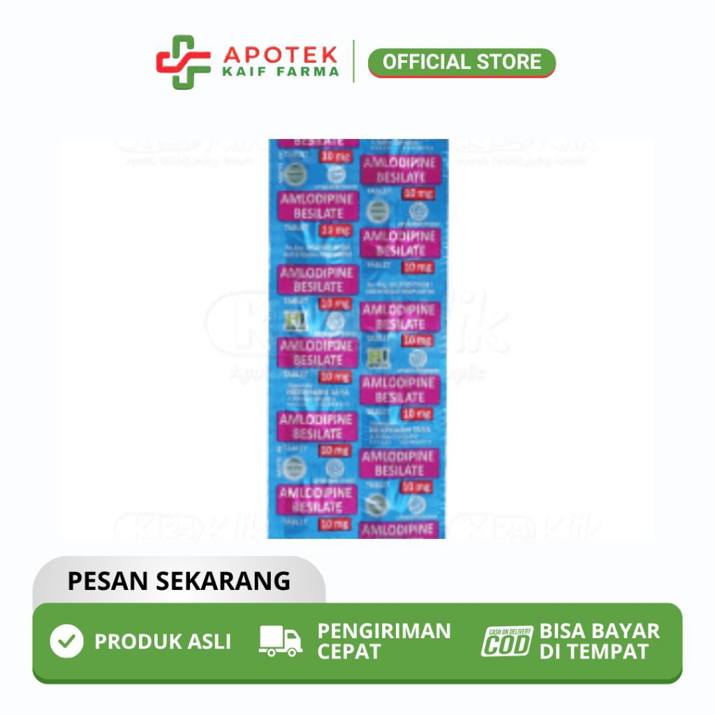 Ready Amlodipine 10mg Perlembar