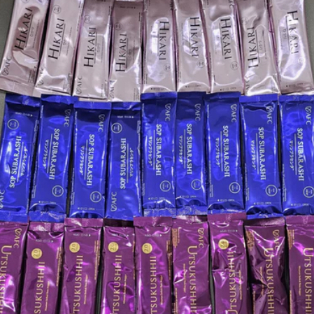 ECER SACHET Sop Subarashi Gold, Utsukushhii, Hikari SACHET