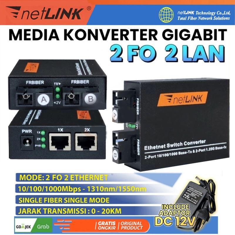 Media converter Gigabit HTB GS 2 FO 2 LAN / 2 FO 4 LAN / 2 FO 8 LAN / 4 FO 2 LAN / 4 FO 4 LAN / 4 FO