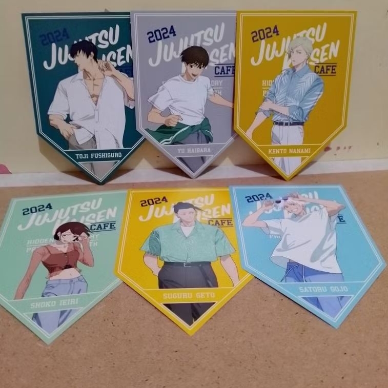 Jujutsu Kaisen Collaboration Cafe Postcard