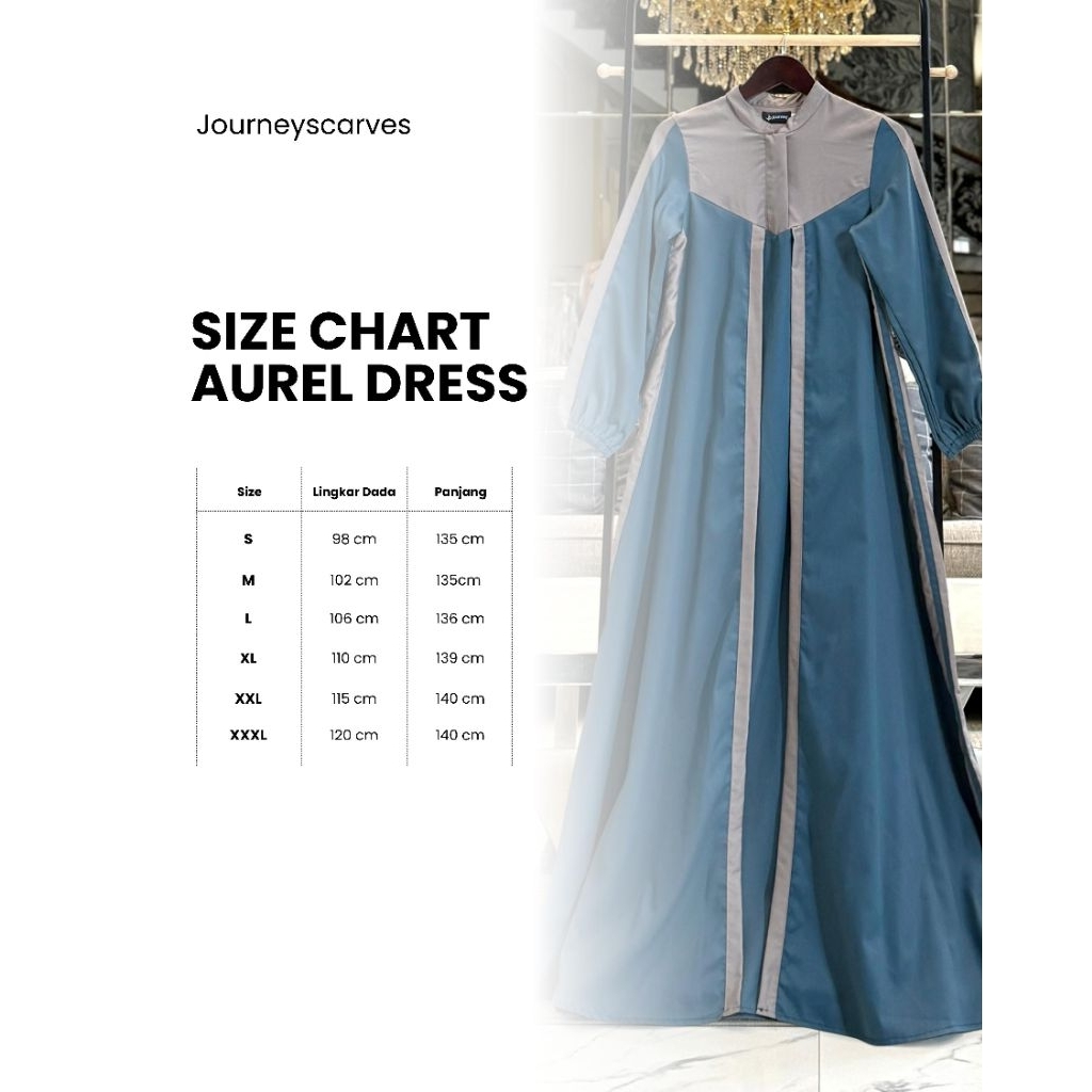 AUREL DRESS JOURNEY ORIGINAL BY JOURNEY SCARVES