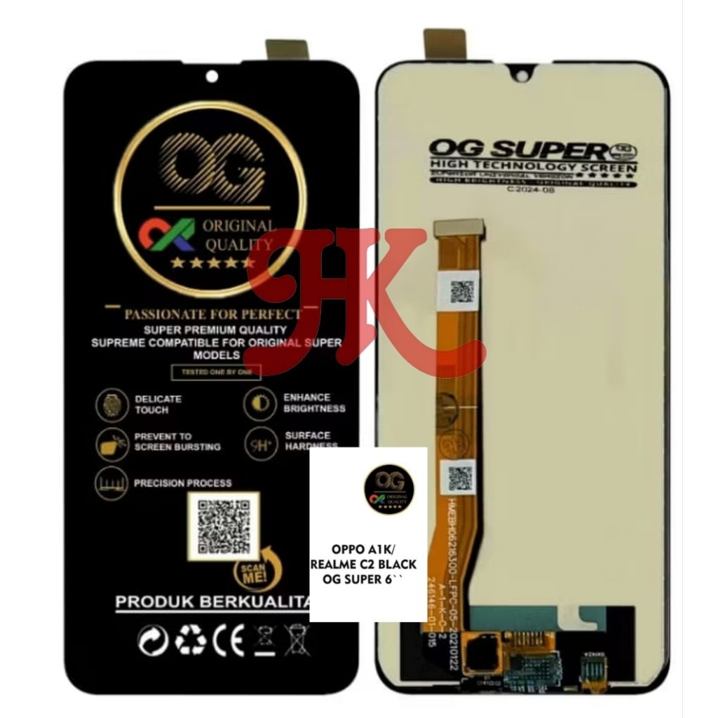 LCD OPPO A1K LCD TOUCHSCREEN OPPO A1K/REALME C2 LCD FULLSET ORIGINAL