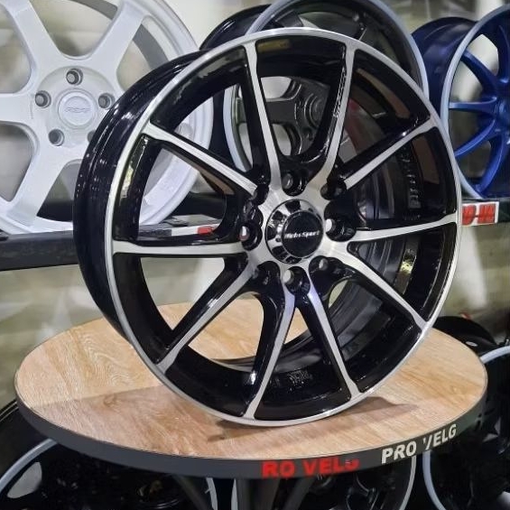 Velg Mobil Ring 14 PCD 4×100/114.3 Rep. WedsSport Racing Wheel BRAVE 729