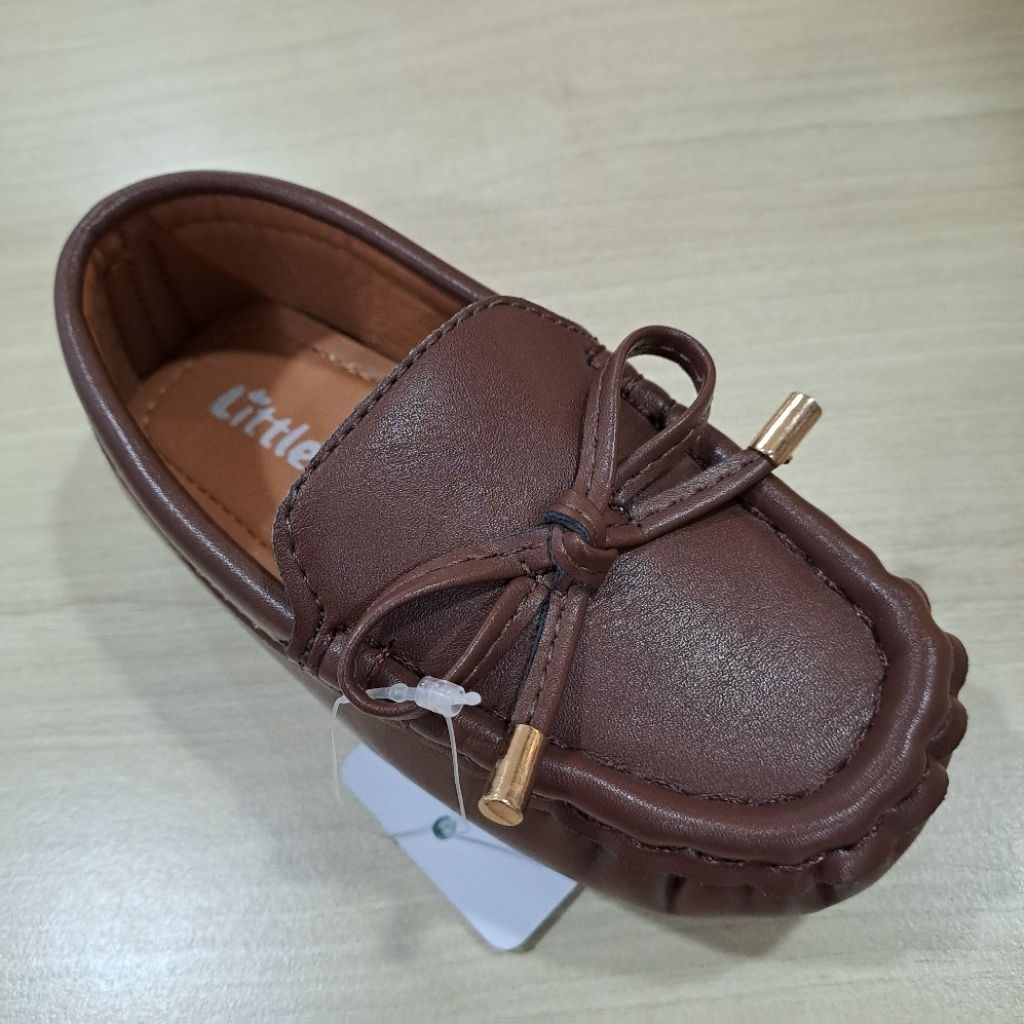 sepatu mocasine anak laki-laki little M