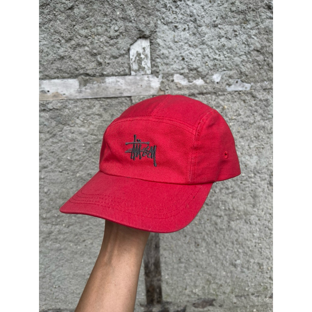 Stussy 5 Panel Hat Vintage