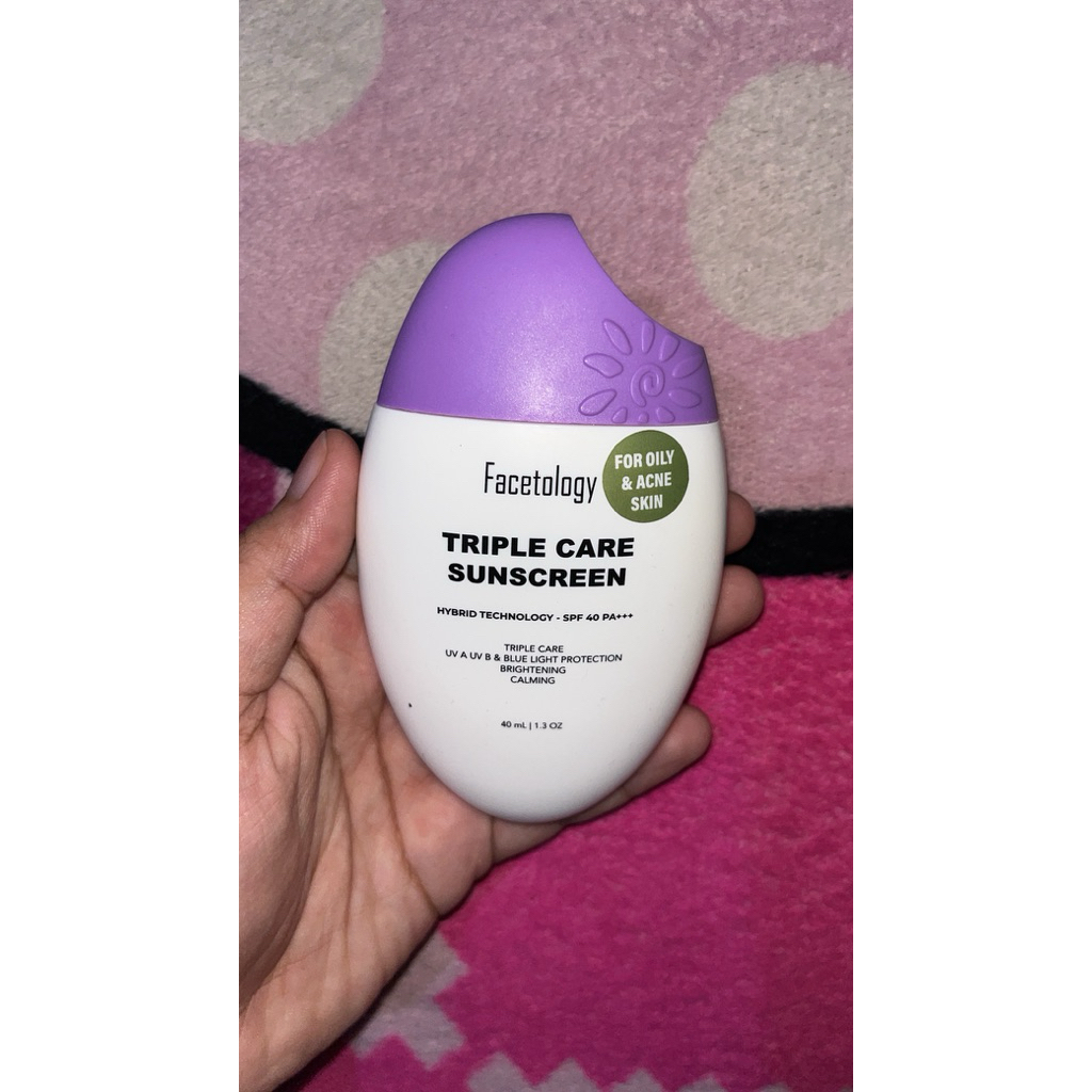 PRELOVED SUNSCREEN FACETOLOGY FOR OILY&ACNE 40ml