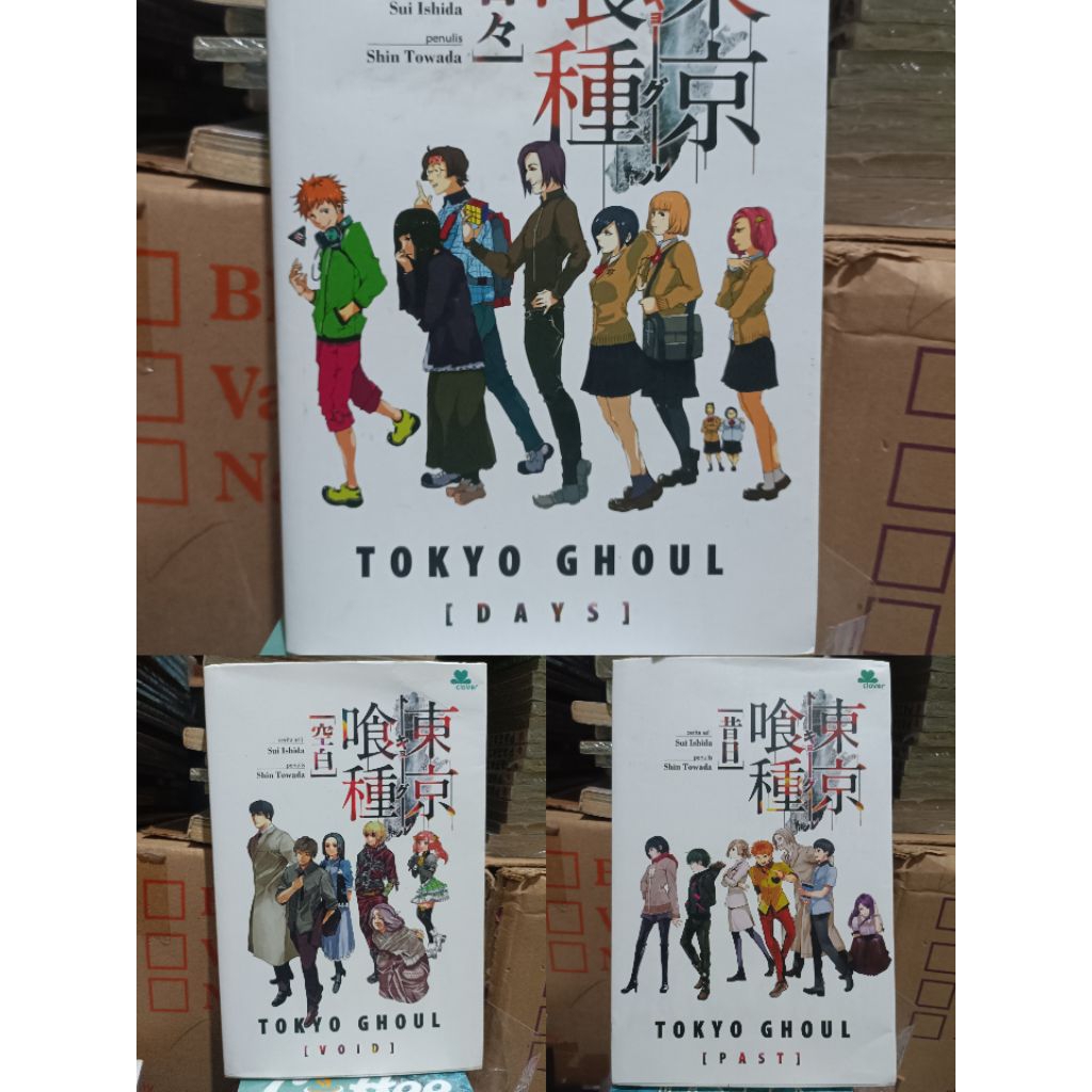 Light novel Tokyo Ghoul Ori bahasa Indonesia Days, Void,Past , Light novel Tokyo Ghoul Days, Void, P