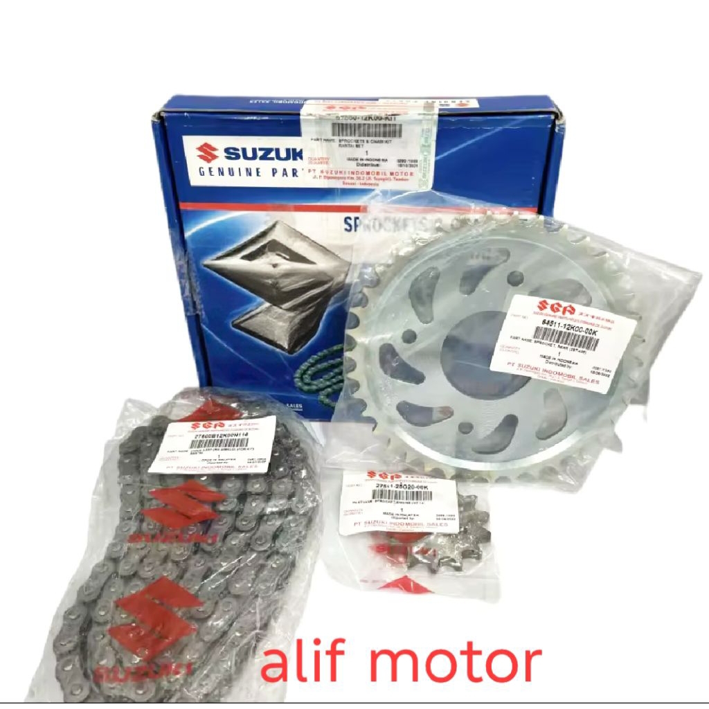 GEAR SET SUZUKI SATRIA FU INJEKSI ORI SGP
