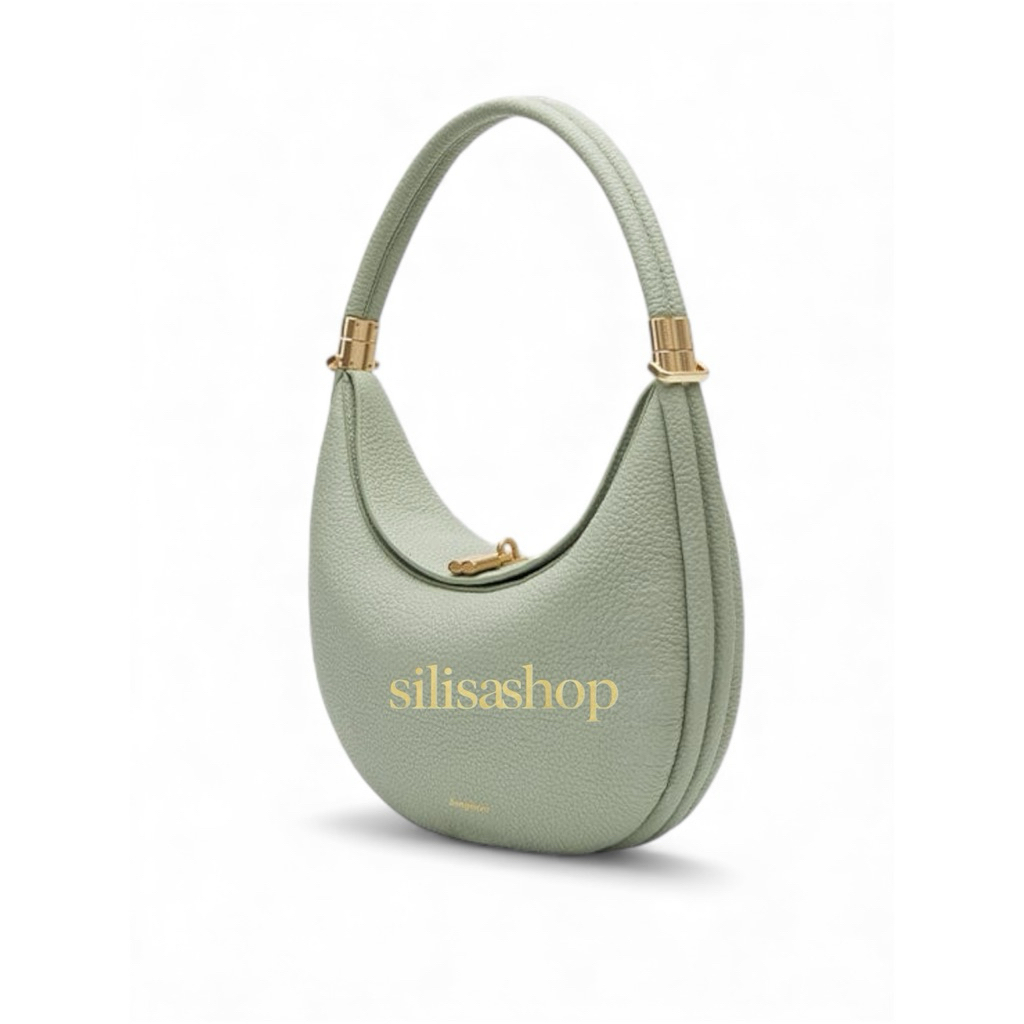 SILISASHOP Tas Wanita SONGMONT Luna Warna Sage Handbag Multifungsi Dumpling Bag Hijau Sage