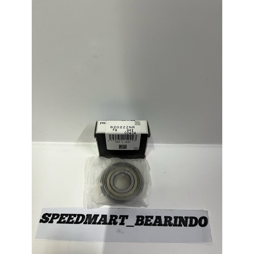 Bearing 6202 ZZ NR KOYO JAPAN ORIGINAL 6202ZZNR