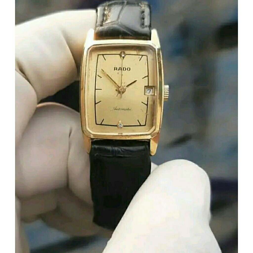 Vintage Rado Tank Automatic Gold Plated Cal. 26xx Swiss Made Original