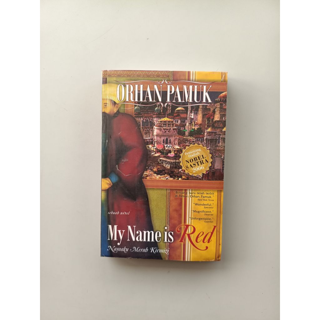 MY NAME IS RED NAMAKU MERAH KIRMIZI - ORHAN PAMUK (ORIGINAL)