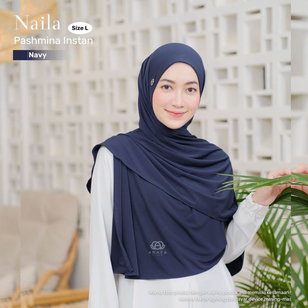 ARAFA HIJAB#Naila Instan Pashmina by Arafa Hijab#Hijab Instan#