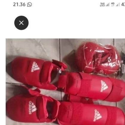 karate protector bundle WKF Adidas original
