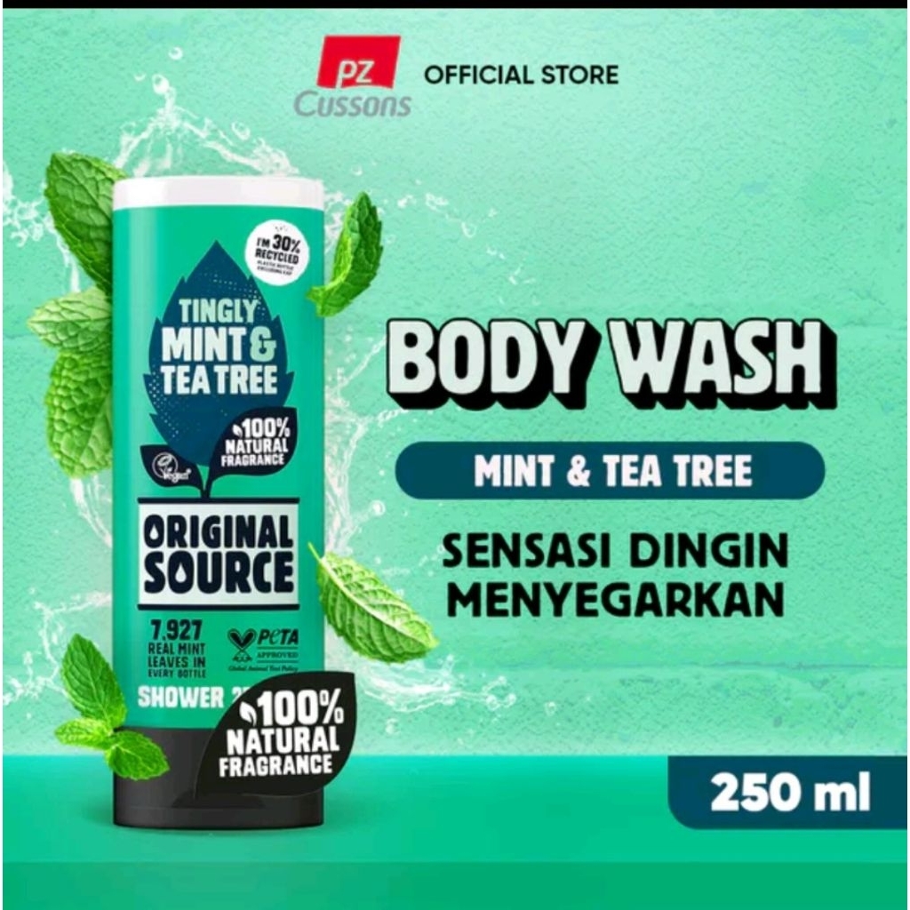 Original Source Shower Mint & Tea Tree 250 ml