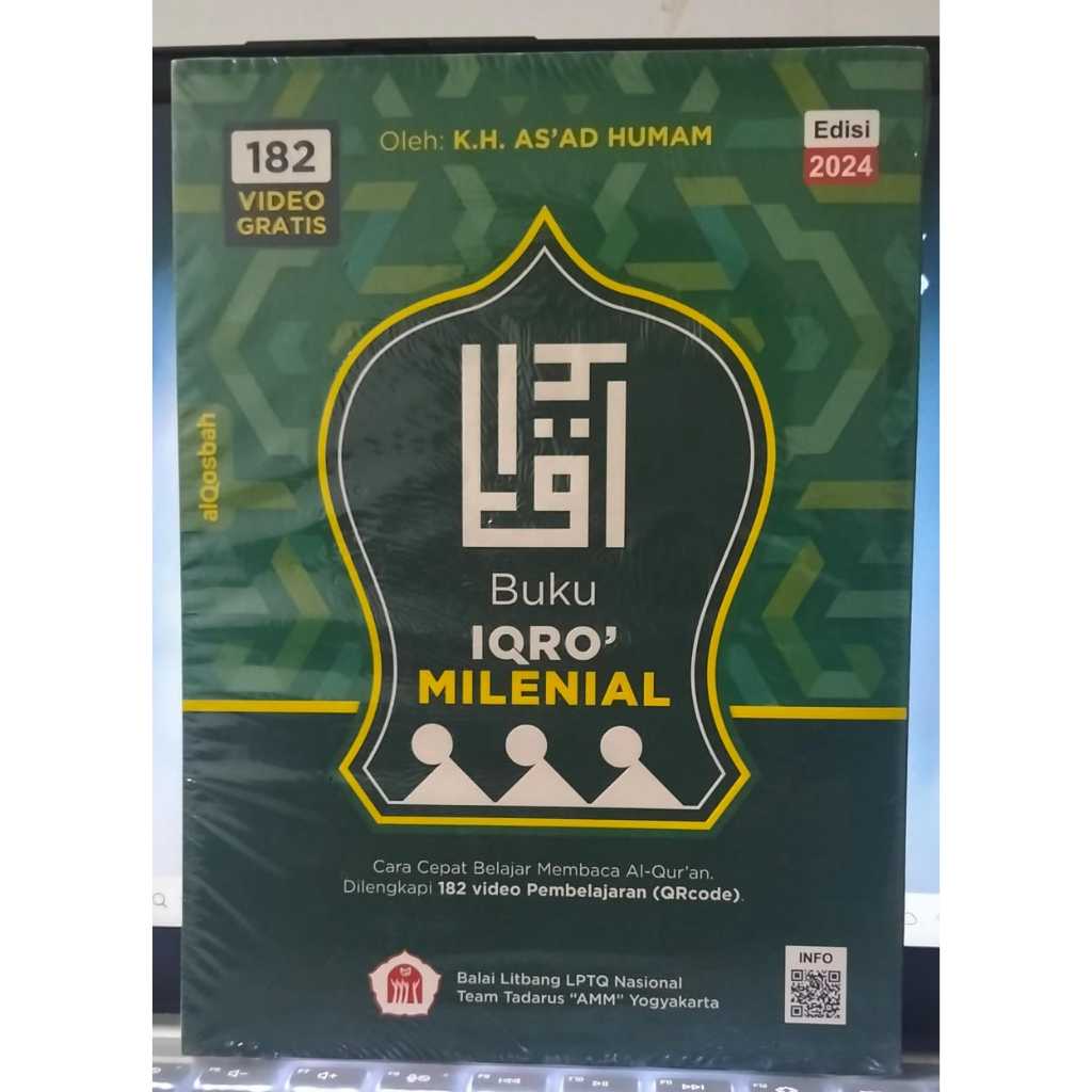 Buku IQRO Edisi Milenial Transliterasi Latin- BUKU IQRO QR CODE