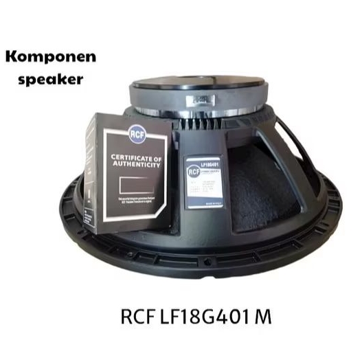 COMPONENT SPEAKER RCFLF18G401 18 INCH KOMPONEN RCF LF18G401 M