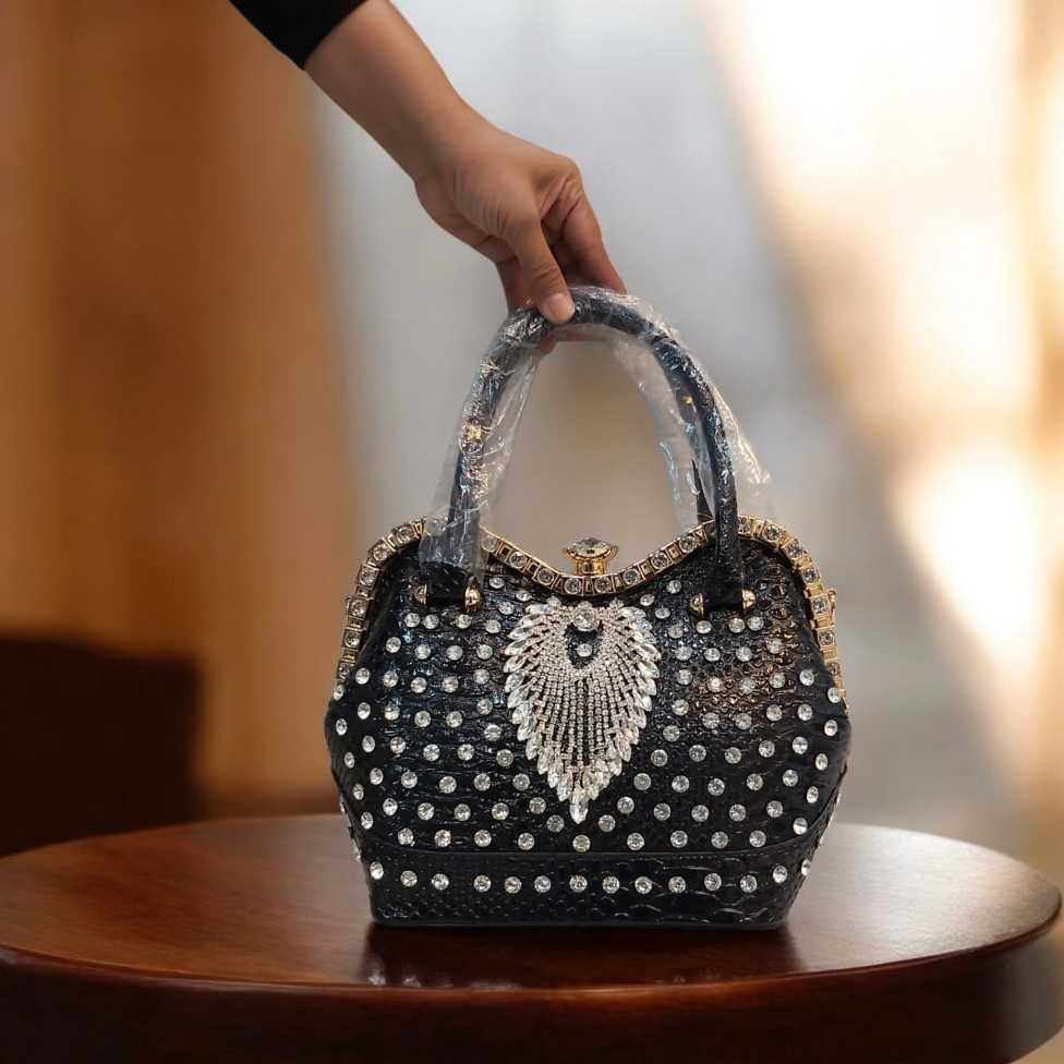 Tas Blink croco 388 / TAS PESTA BAHAN CROCO ukuran MEDIUM/ Tas resepsi / Tas Syari / Tas Gaun / Tas 