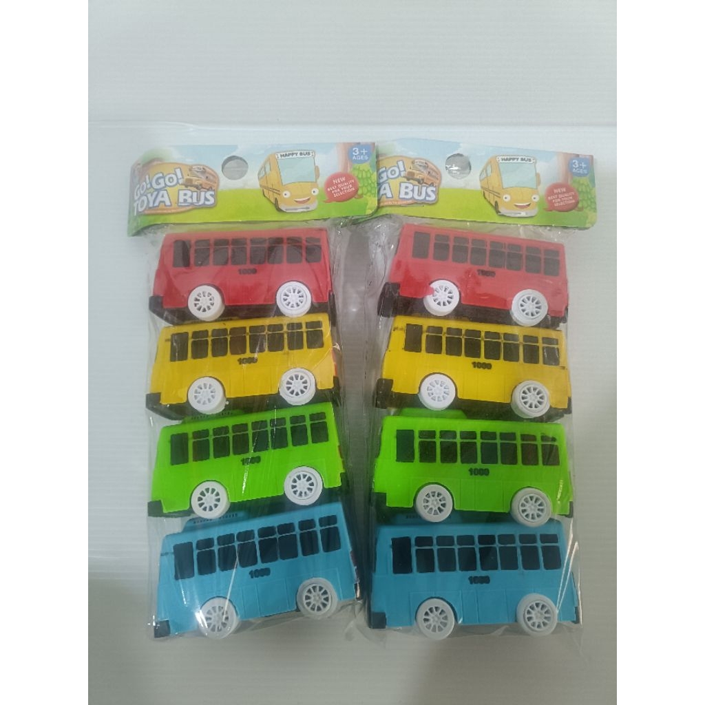 [ 4PCS ] MAINAN BIS TAYO | MAINAN MOBIL | MAINAN BUS TAYO BISA JALAN | MAINAN ANAK ANAK