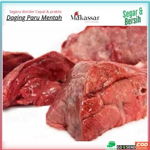 Paru Sapi Segar – Siap Masak, Fresh Baru Potong  Daging Paru Sapi Fresh Makassar,Daging Lokal – Coco