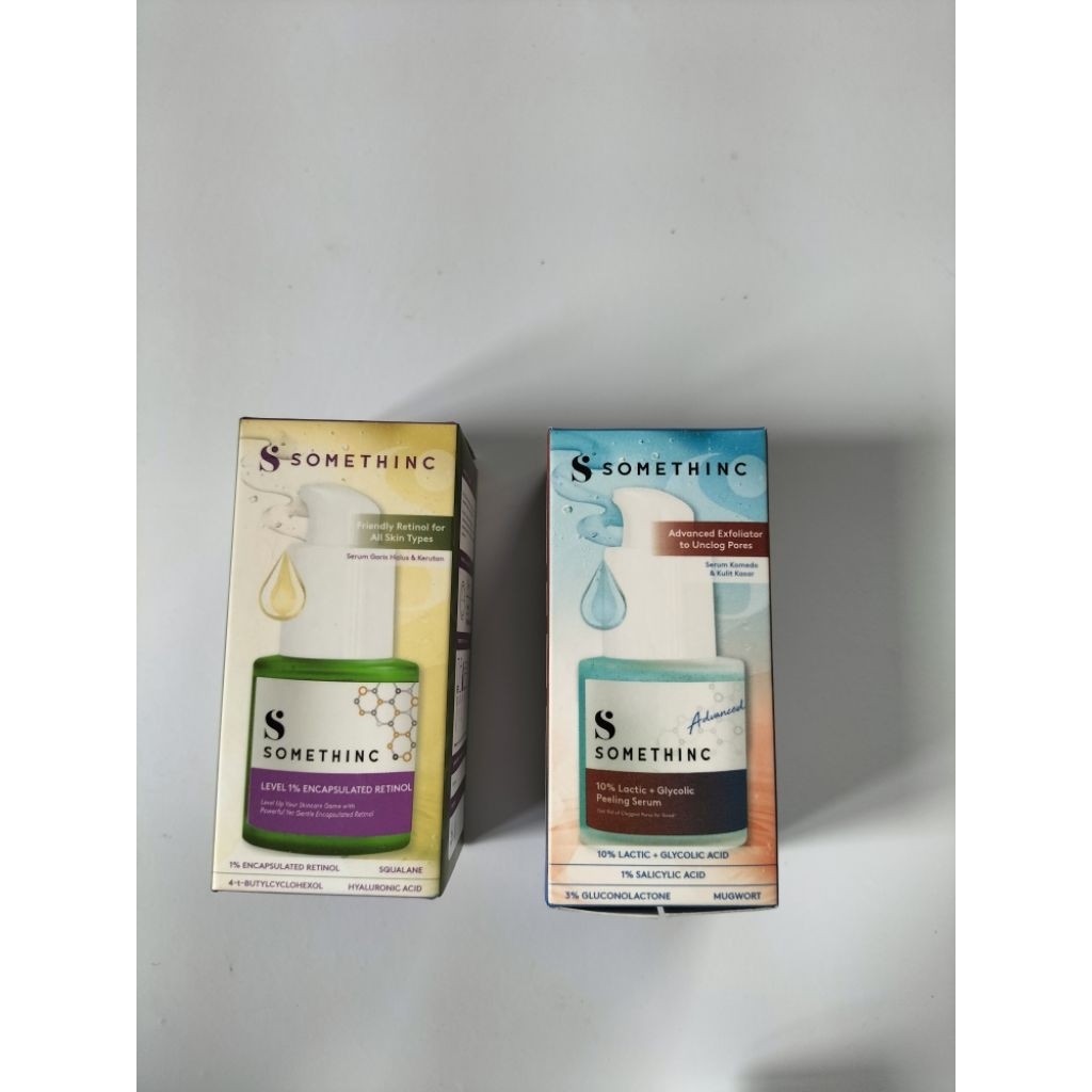 Somethinc Retinol/Somethinc Peeling Serum