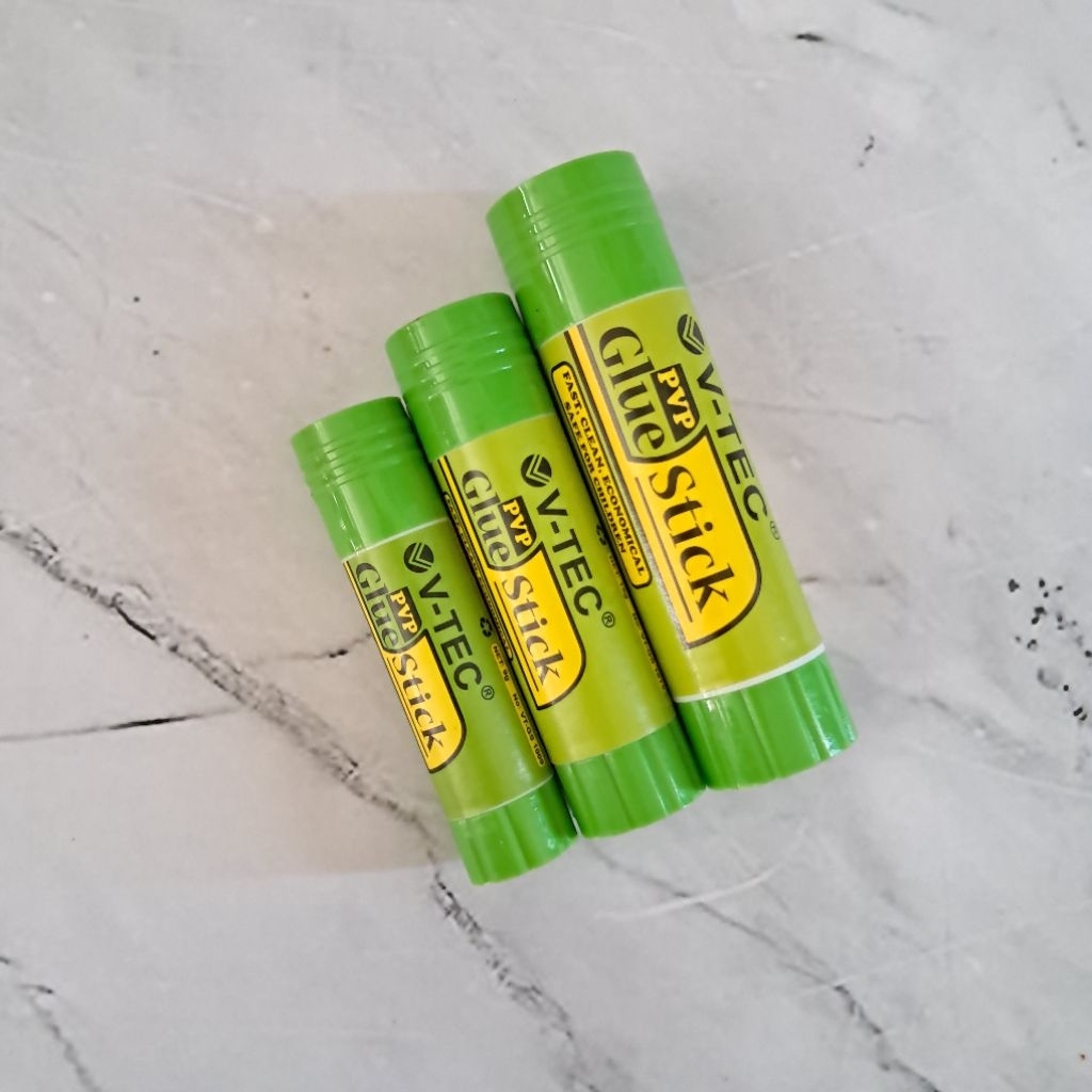 lem kertas glue stick v-tec 9g, 15g, 25g