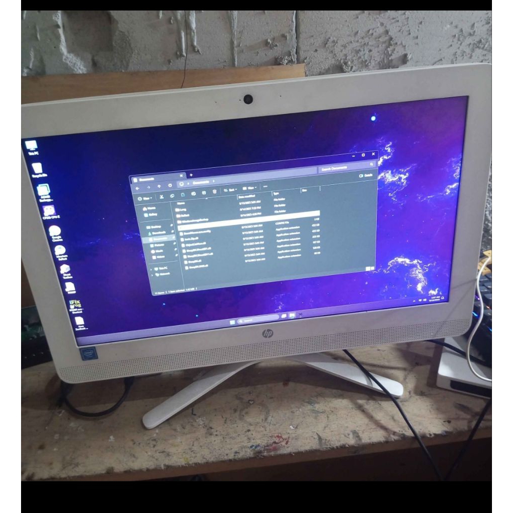 Hp Pc All In One Normal Nyala