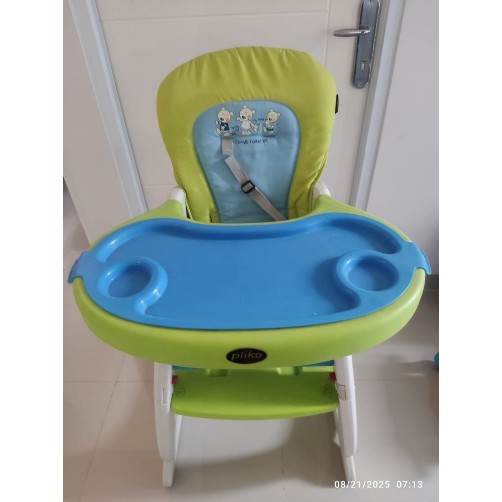 Pliko Meja dan Kursi Makan Anak-Preloved