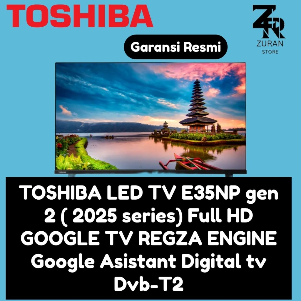 TOSHIBA 40E35NP / 40E35 FULL HD ANDROID TV / GOOGLE TV 40 inch 2025 - gen 2 2025 google tv