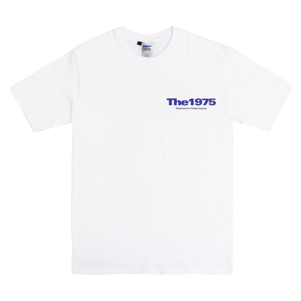 Kaos THE 1975 "being funny fergisn language" Band Merch