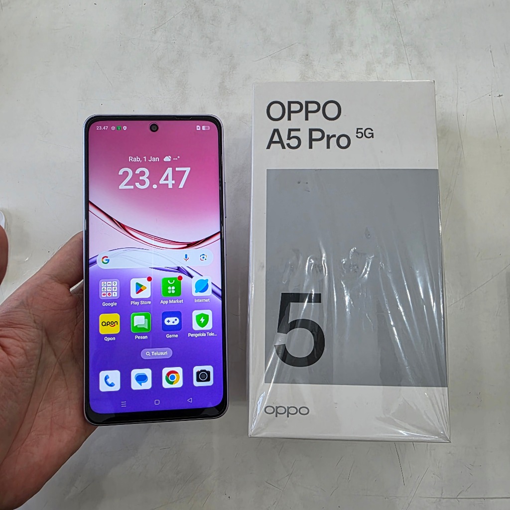 Oppo A5 Pro 5G SECOND MULUS tanpa kendala apapun 16GB RAM 8+8 Extend 8/256 8GB 256GB Resmi