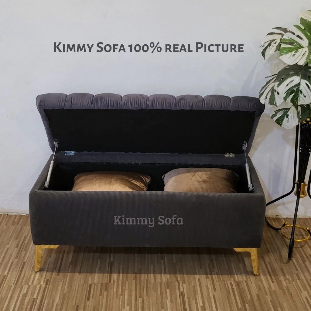KIMMYSOFA Bench box Storage Kancing Hidrolic