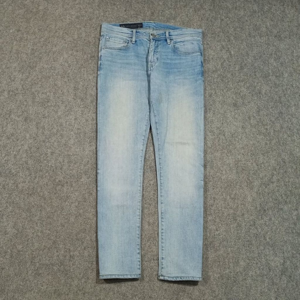 Celana skinny jeans panjang pria yang ARMANI EXCHANGE size 31 second
