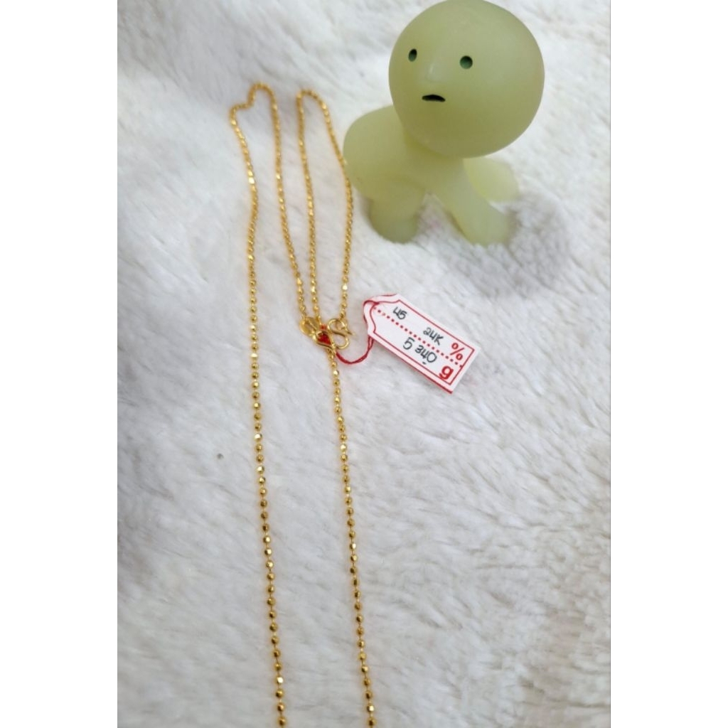 Rantai kalung emas 24k merica