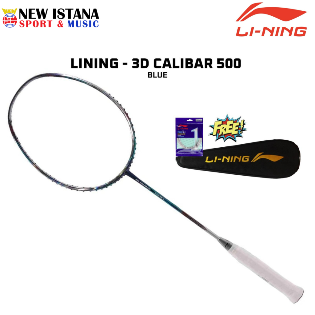 Raket Badminton Lining 3D Calibar 500