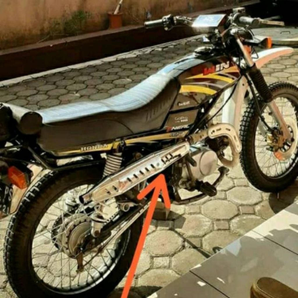 Knalpot scrambler honda win c70 c50 grand c series streetcub streetcup dll