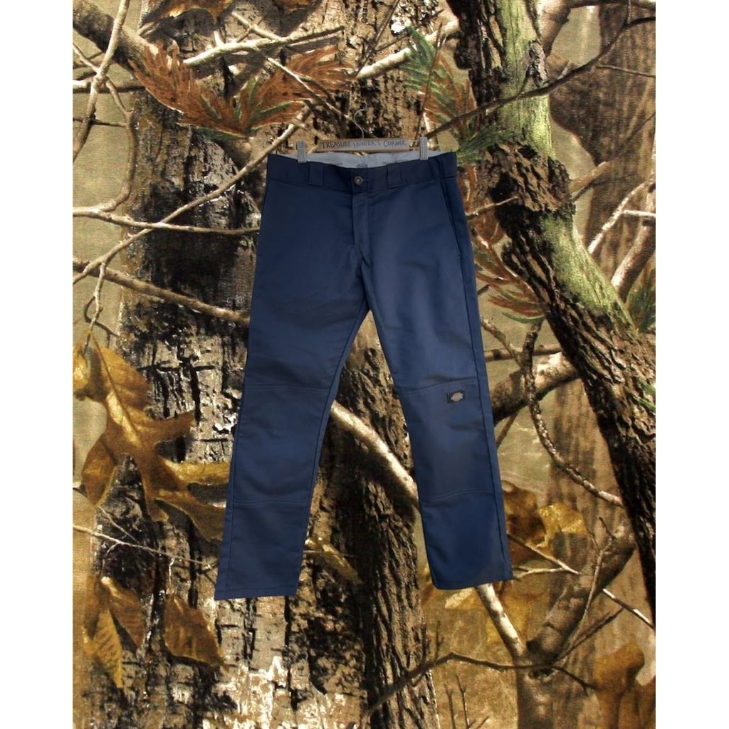 Dickies Double Knee Skinny Pants blue