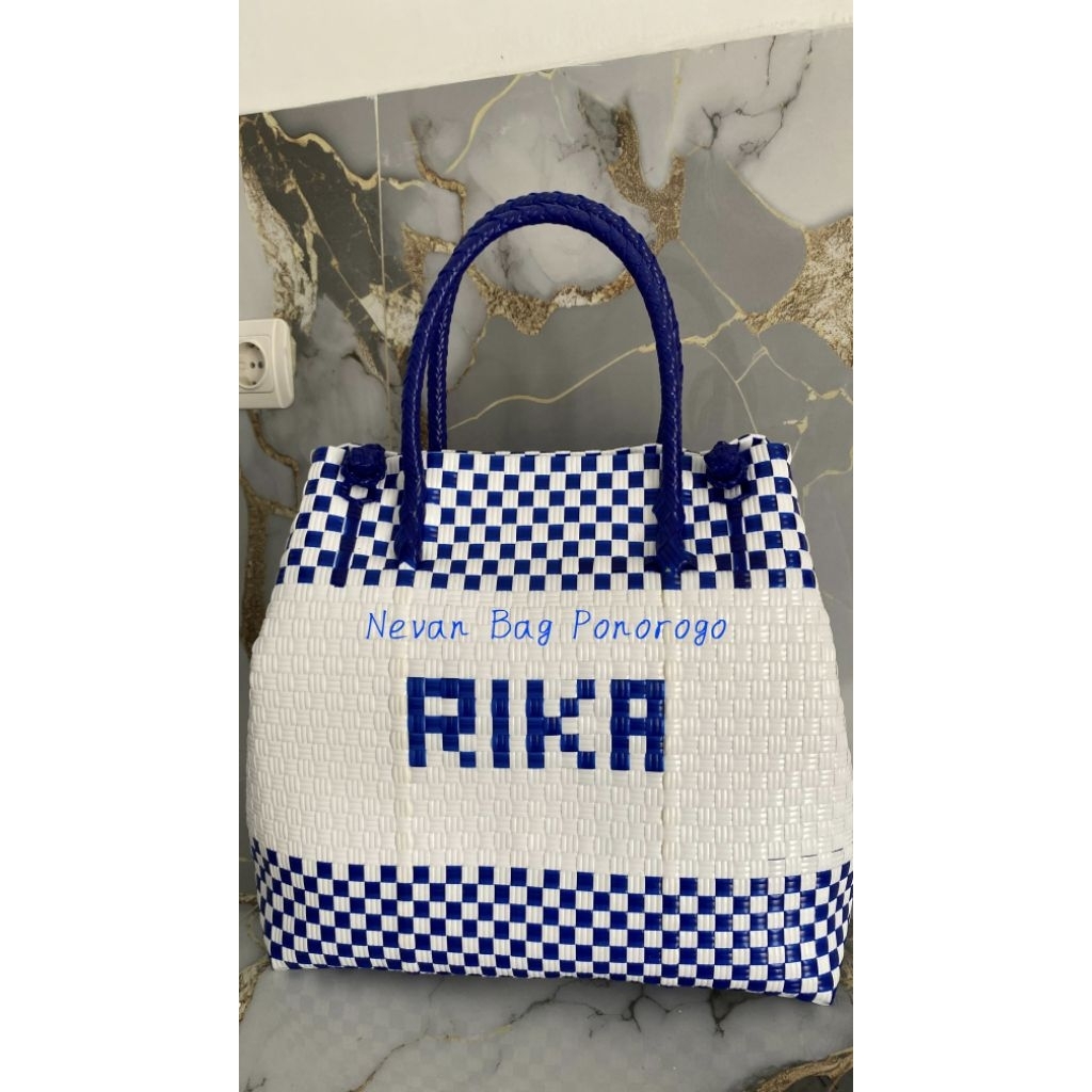 tas anyaman pakai nama motif terbaru