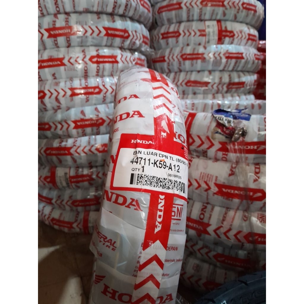 Ban depan federal 80/90-14 tubless