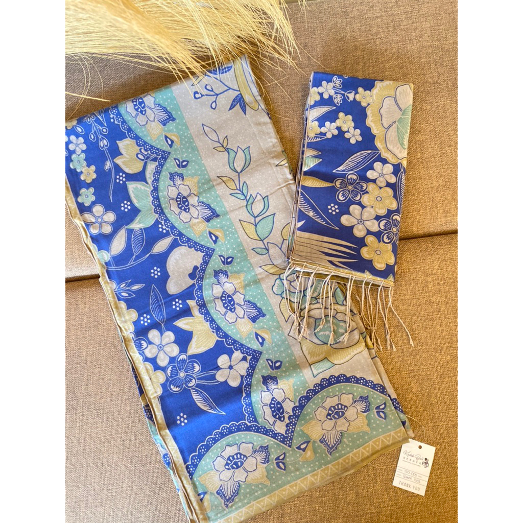 KAMEN BATIK + SELENDANG PREMIUM (SUTRA PARIS)