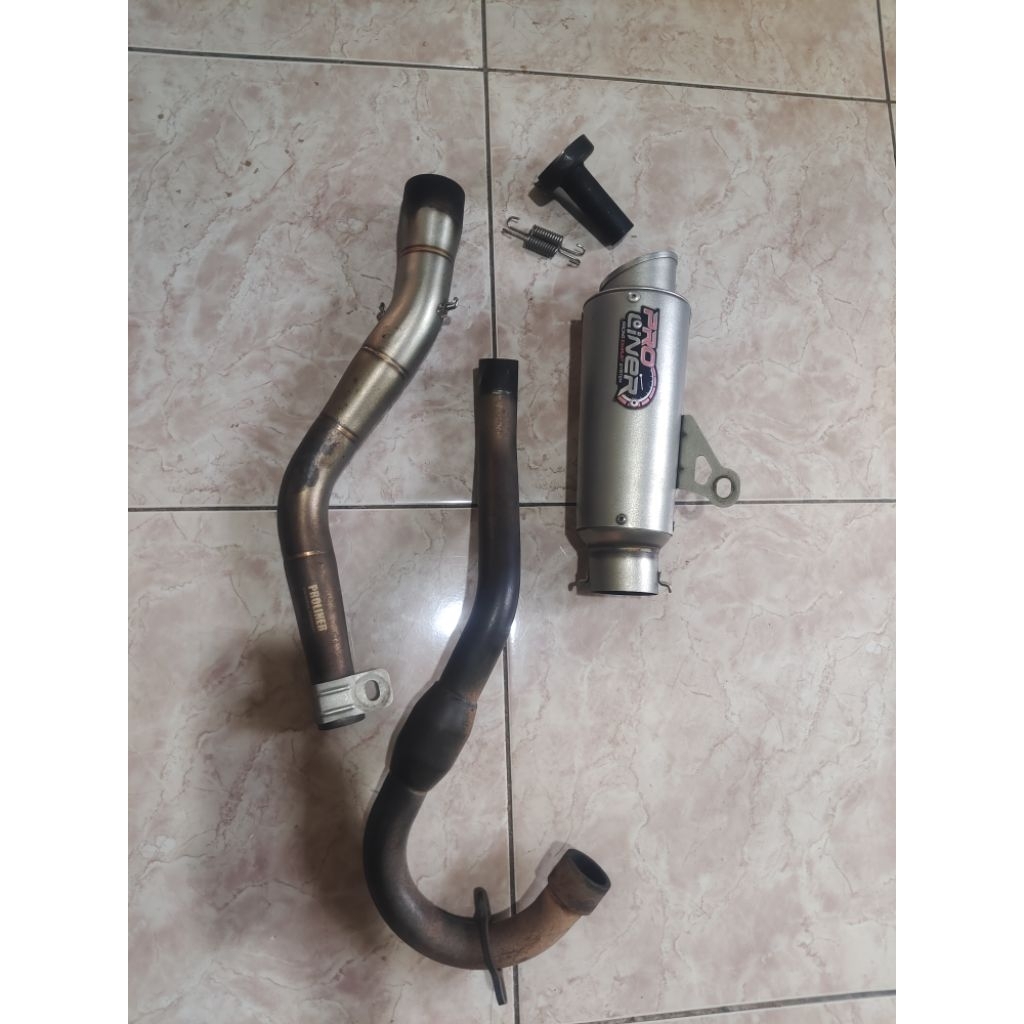 knalpot original proliner crf mulus
