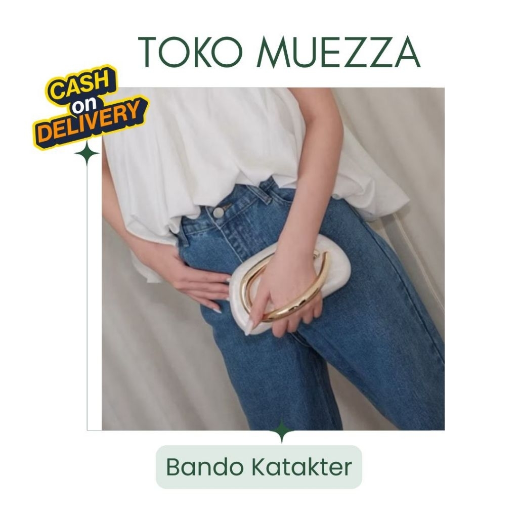 Muezza Beauty - Tas Pesta Genggam Elegan Clutch Aestetic