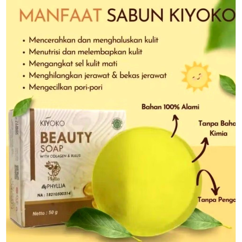 SABUN KIYOKO 20 gram sabun kiyoko sabun viral