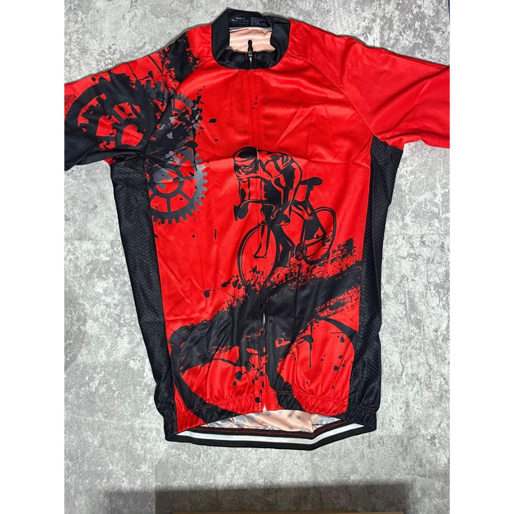 Jersey Sepeda Gowes RB Merah
