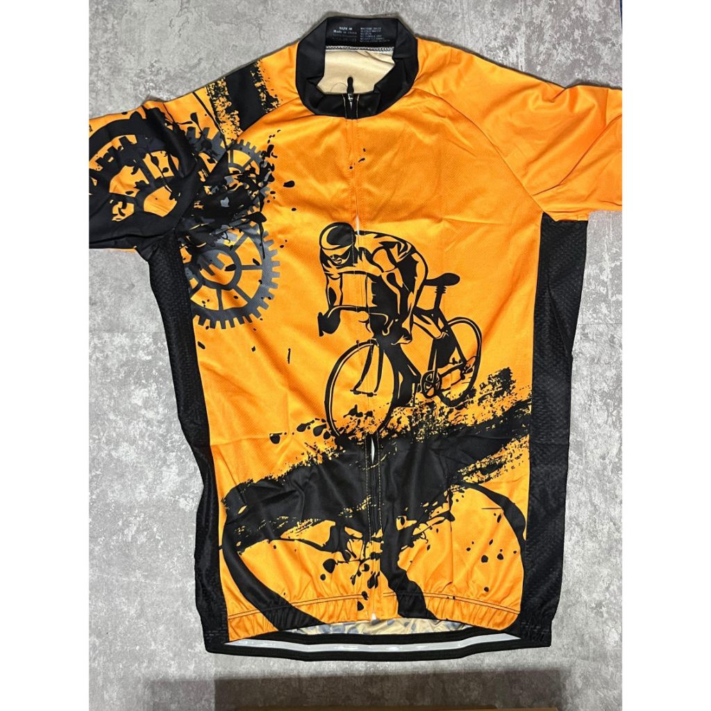 Jersey Sepeda Gowes RB Orange