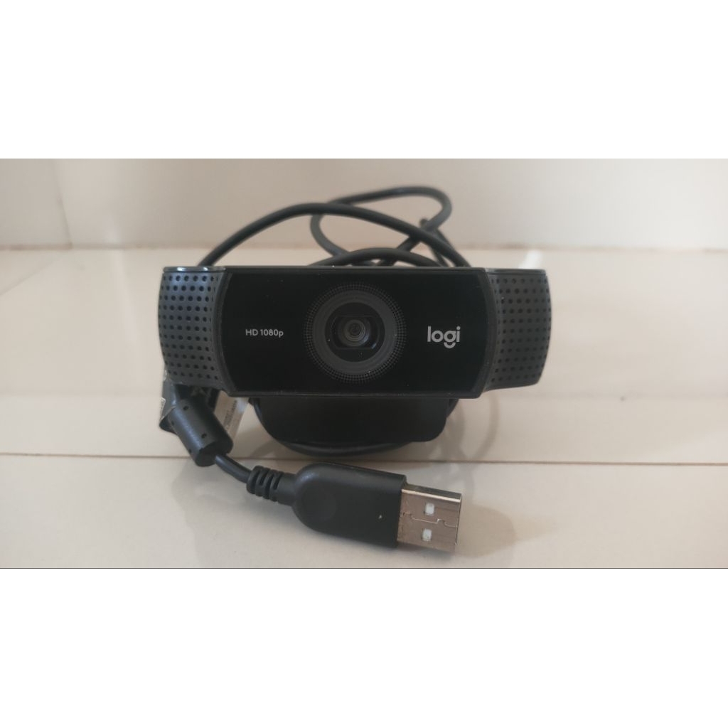 Webcam Logitech c922 pro bekas mulus daripada ga kepake