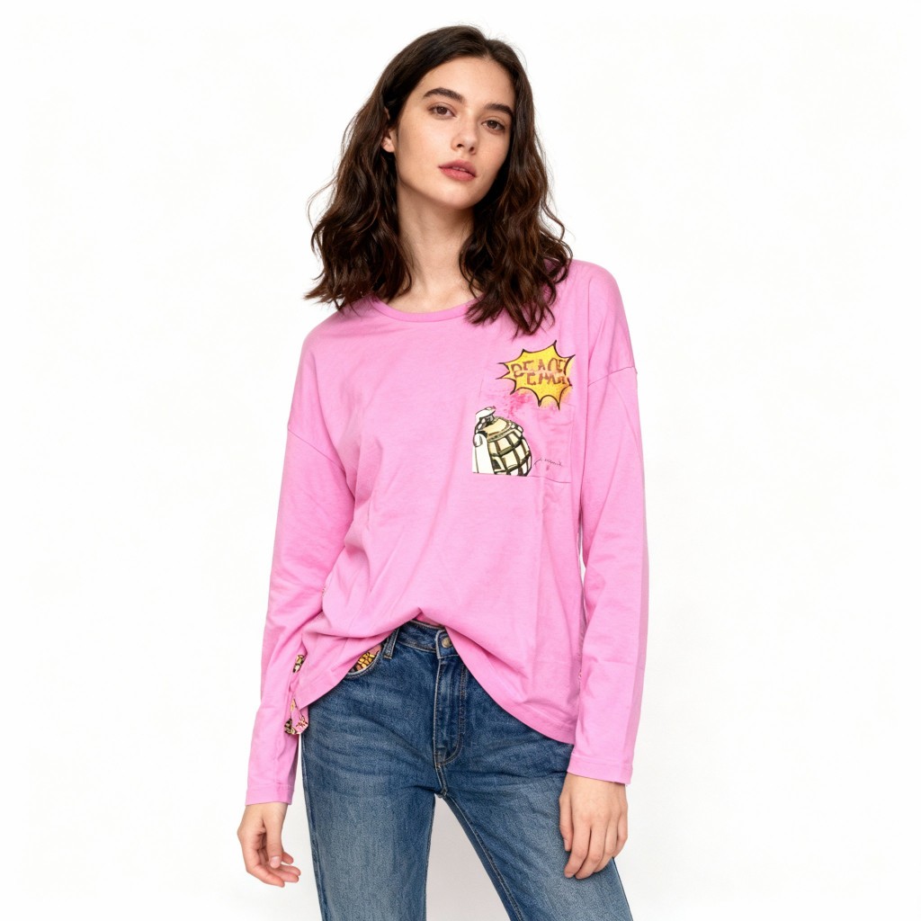 JUICE EMATIC KAOS WANITA LENGAN PANJANG