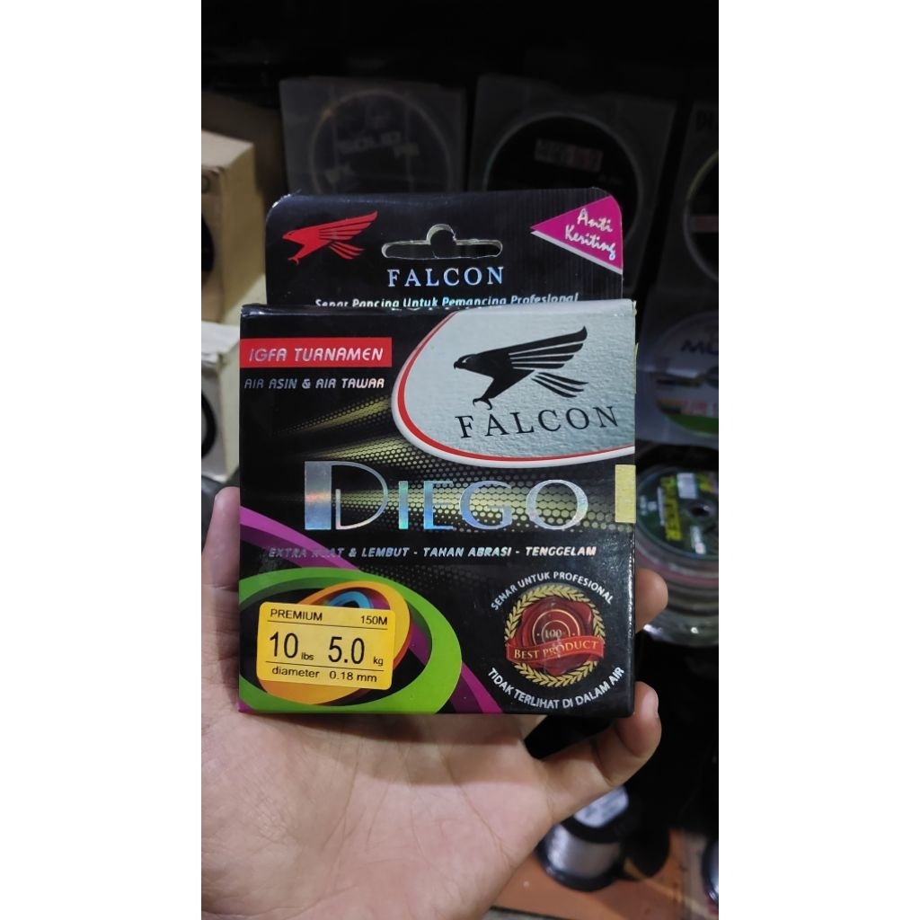 Senar pancing Falcon diego