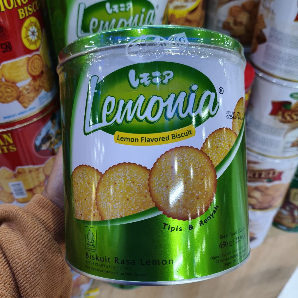 Nissin Lemonia Lemon Kaleng